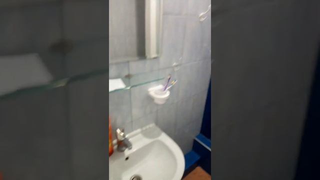 санузел в номере 106, отель Бавария 2*, Витязево смотреть онлайн