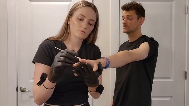 ASMR FULL BODY TSA Pat Down | Fast & Aggressive Roleplay | Hair, Skin, Nails DNA Test