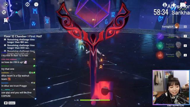 the genshin hypostasis event CANNOT be cleared with ONE TEAM ONLY :( PART 2 | viewer abyss смотреть онлайн