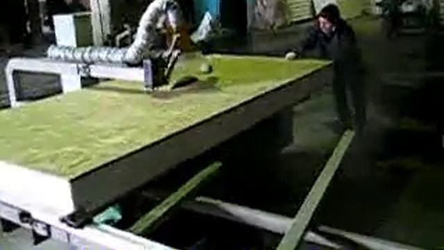 Станок для раскроя КТП плит Экопан (СИП, SIP)