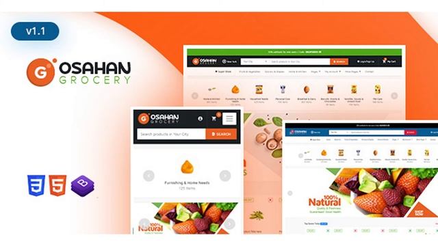 Osahan Grocery - Bootstrap4 Responsive Grocery Light Template | Themeforest Website Templates and смотреть онлайн