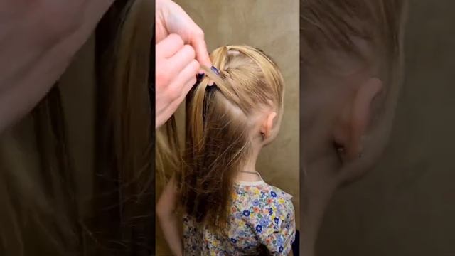 Красивая коса в школу за 5 минут. смотреть онлайн