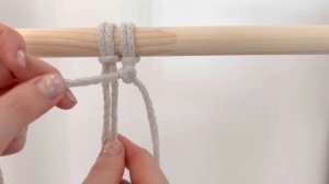 Как плести репсовый узел макраме