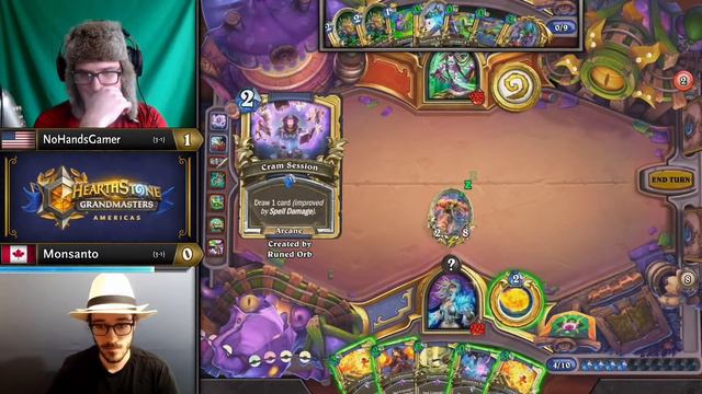 NoHandsGamer vs Monsanto | 2021 Hearthstone Grandmasters Americas | Semifinal | Season 1 | Week 6 смотреть онлайн