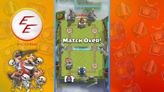 HOG + 3 MUSKETEERS = MADNESS! (Clash Royale) смотреть онлайн