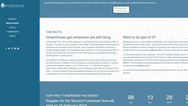 Poseidon Foundation (OCEAN) Обзор от ICO Каталог смотреть онлайн