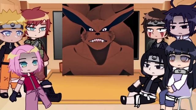 Naruto's Friends React To Kurama // Gacha Club смотреть онлайн