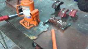 Трубогиб самодельный.