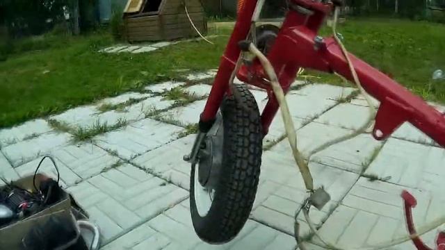 Проект: Мини мокик Stella с двигателем от питбайка #1/Moped Mini Mokik Stella смотреть онлайн
