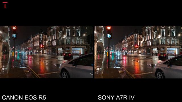 CANON EOS R5 VS SONY A7R IV NIGHT MODE CAMERA COMPARISON смотреть онлайн