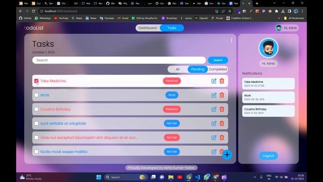 Todo List | React Skill Test | Coding Ninjas смотреть онлайн