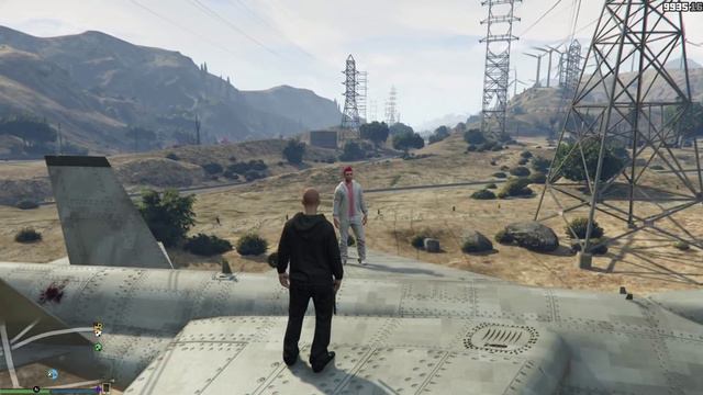 GTA V - Cargobob vs. Hydra смотреть онлайн