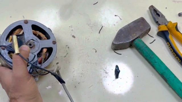 I Turn Exhaust Fan Into 220v 10000w Electric Generator