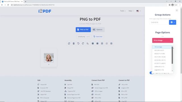How to Convert PNG to PDF смотреть онлайн