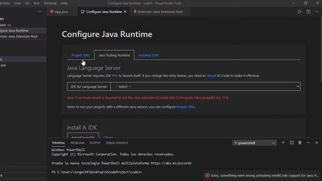 4 ▶ VISUAL STUDIO CODE 2021 | Resolviendo Errores de Compatibilidad 【JAVA & VS CODE】. смотреть онлайн