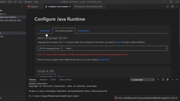 4 ▶ VISUAL STUDIO CODE 2021 | Resolviendo Errores de Compatibilidad   【JAVA & VS CODE】.