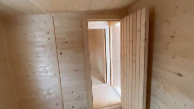 Дачный домик, бытовка 2,3х6 м. смотреть онлайн