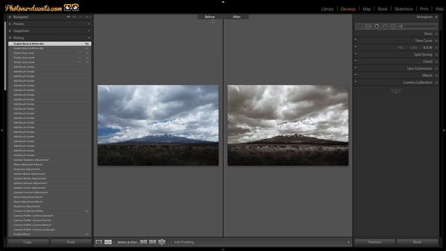 How to compare Before and After adjustments in Lightroom смотреть онлайн
