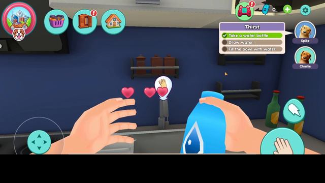 Dog Simulator My Virtual Pets gameplay - Android and ios no commentary смотреть онлайн