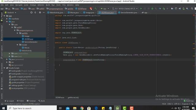 MVVM(Model View View-Model) Architecture - while API calling to fetch data and JSON parsing (Part-2 смотреть онлайн
