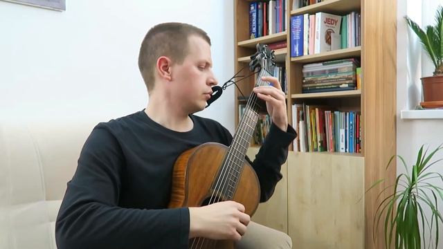 Fernando Sor - 24 studies, op. 35 - No. 24 Allegro moderato - authentic J. G. Stauffer guitar смотреть онлайн