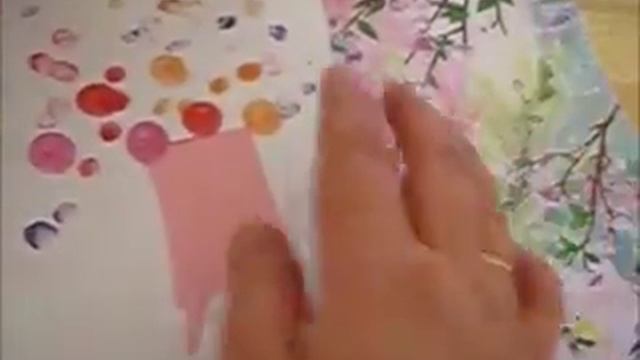 Милана рисует пальчиками открытки для бабушек к 8 марта(часть 1) смотреть онлайн