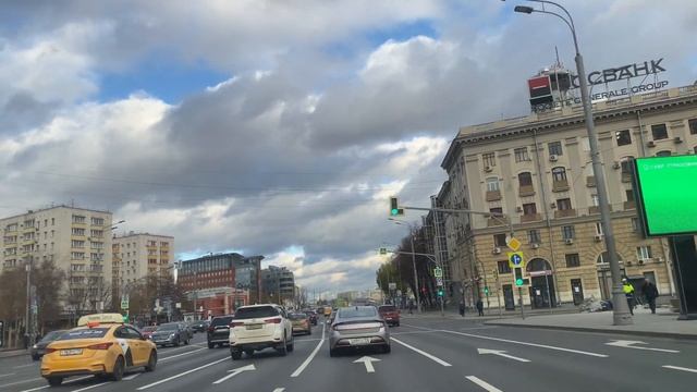 Как доехать до ВДНХ на машине через центр Москвы (видео с заметками 2021) смотреть онлайн