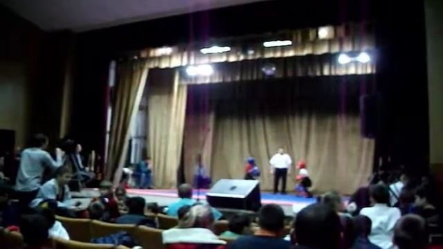 Соревнования по кикбоксингу 