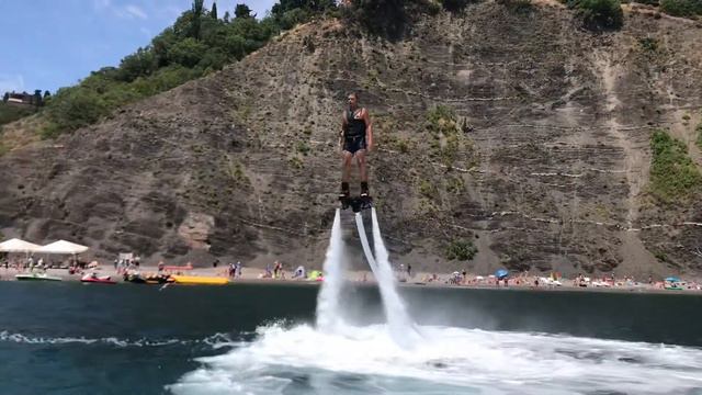Чёрный Бугор Алупка Крым флайборд смотреть онлайн