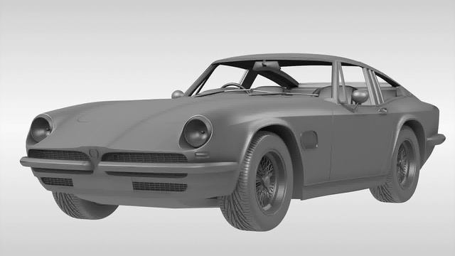 3D Model of AC 428 Frua (1965 - 1973) Review смотреть онлайн