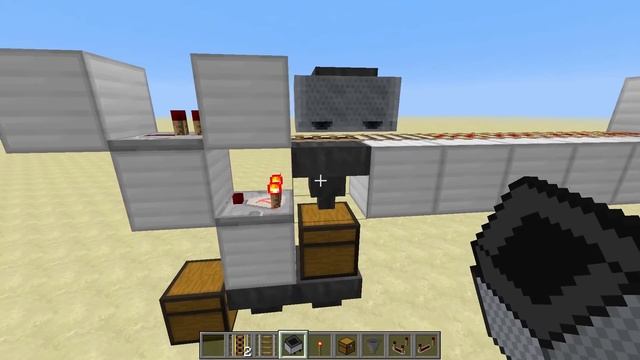 Minecraft Tutorial: Hopper Minecart Item Drop-off Station