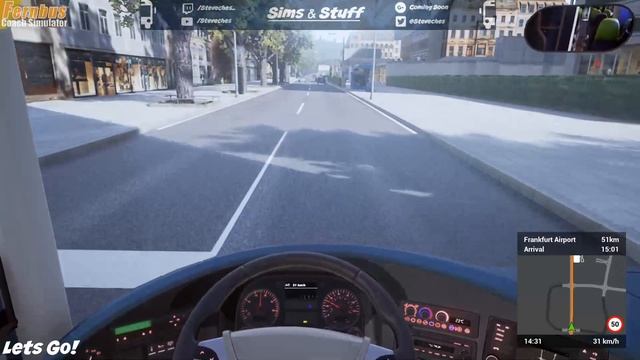 Fernbus Simulator - Neoplan Skyliner - Off To The Airport! - 1080p смотреть онлайн