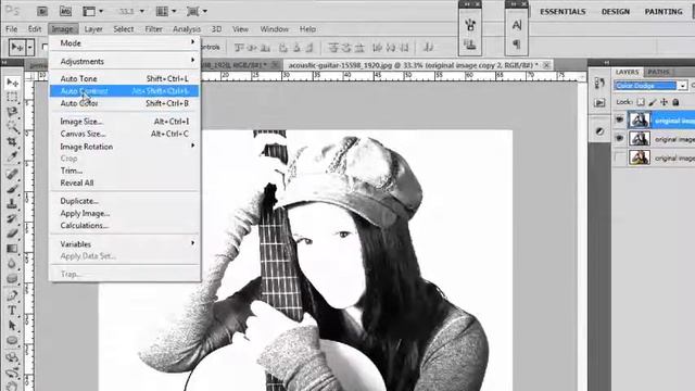Color Sketch Effect How to create a Pencil Sketch Effect in photoshop Diya Creation смотреть онлайн