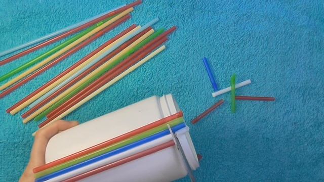 DIY Баночка из коктейльных трубочек. Мастер-класс \ Bank Of Cocktail Tubes
