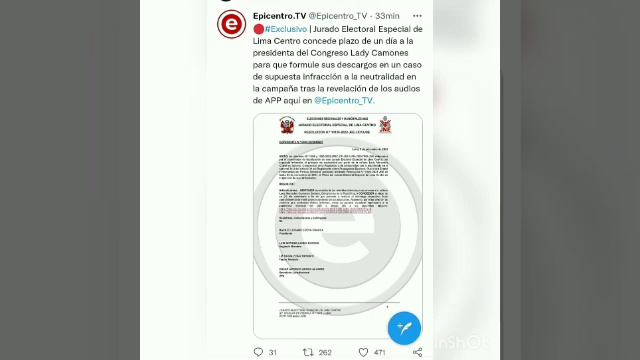 LADY CAMONES SUFRE DURO GOLPE DESPUÉS DE DIFUSIÓN QUE LA COMPROMETE CON CESAR ACUÑA смотреть онлайн