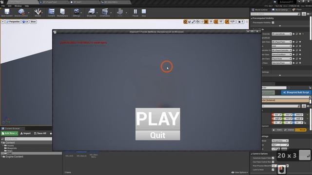 Создаём мобильную игру с нуля / Часть 2 / Прототип игры за час / Unreal engine 4 смотреть онлайн