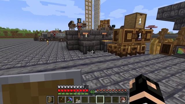 Жидкая логика - MINECRAFT CREATE ABOVE AND BEYOND #24 смотреть онлайн