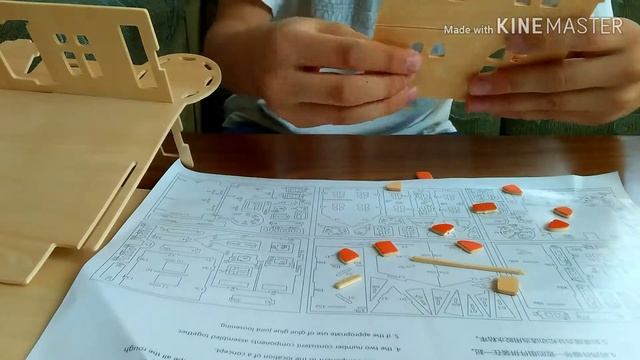 Собираю деревянный пазл из Китая "красный дом" смотреть онлайн