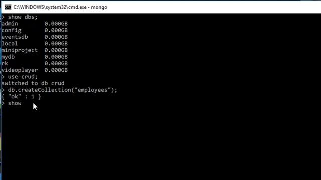 03 creating MongoDB database смотреть онлайн