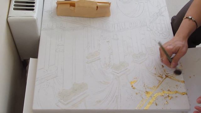 МАСТЕР-КЛАСС: ПОТАЛЬ, техника наложения на холст | Рассказывает МАЛОЗЁМОВА Юлия Борисовна смотреть онлайн