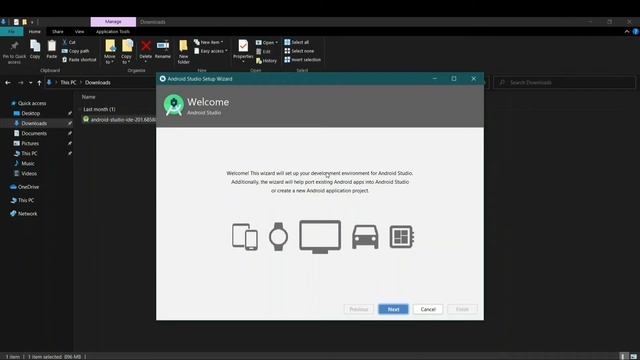 How to Install Android Studio on Windows 10 | How to Download Android Studio 2021 | смотреть онлайн