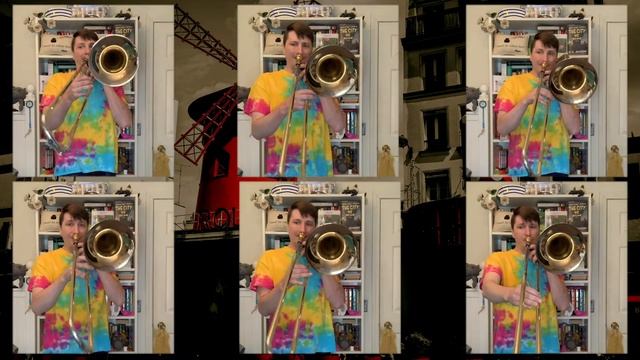 El Tango De Roxanne from "Moulin Rouge" Trombone cover смотреть онлайн