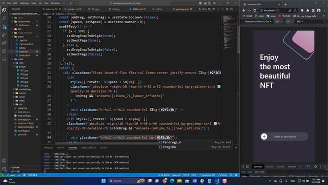 keyboard ASMR| develop a NFT shop web app (web3) with react , next.js , typescript , tailwind part смотреть онлайн
