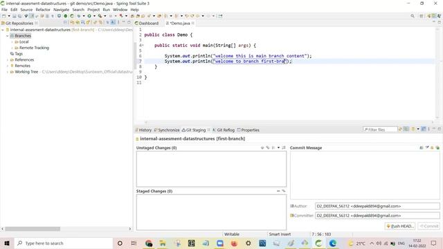 introduction to git | branching and merging in STS IDE | required for CDAC PGDAC | sunbeam Pune смотреть онлайн