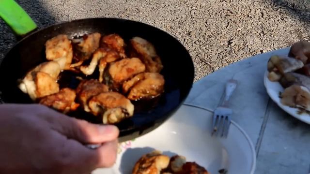 Щука жареная на костре смотреть онлайн