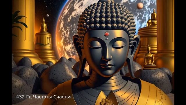 Медитация. Музыка 432 Гц Частоты Счастья. Связь с изобилием. Возвышающая вибрационная частота смотреть онлайн