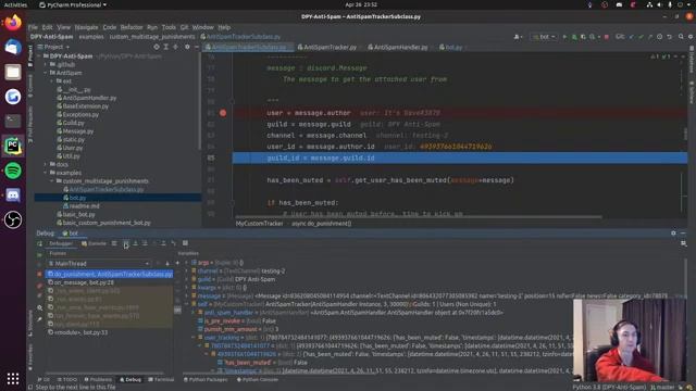 Creating a Discord Bot AntiSpam with Ethan! | MenuDocs смотреть онлайн