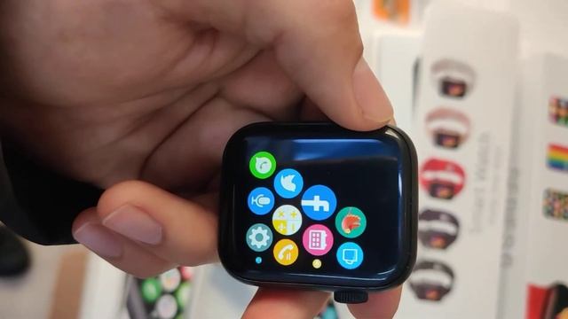 Смарт часы Т55+ T55plus smart watch смотреть онлайн