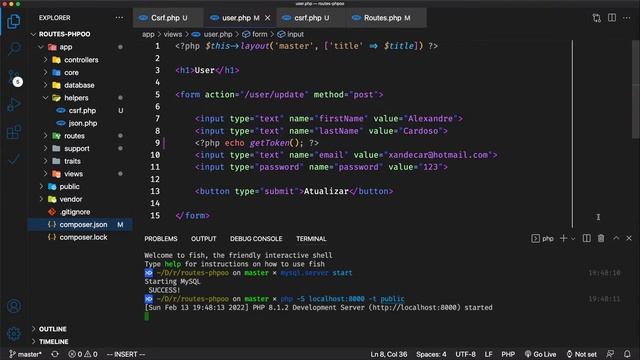 #24 - Token contra csrf | Proteção contra CSRF смотреть онлайн