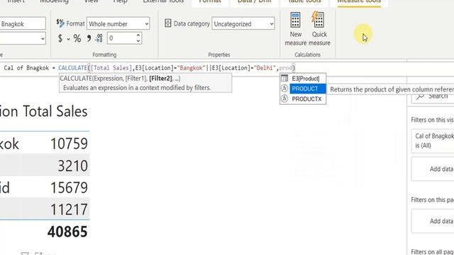 DAX Function: CALCULATE AND CALCULATETABLE смотреть онлайн